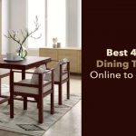 Best 4 Seater Dining Table Sets Online to buy in India