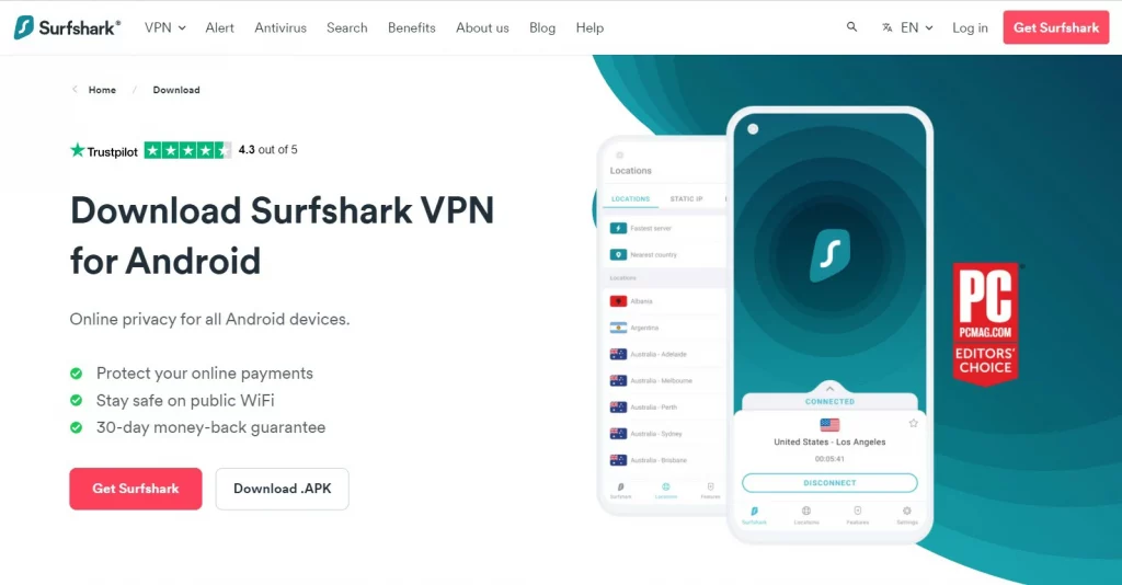 Surfshark VPN Service